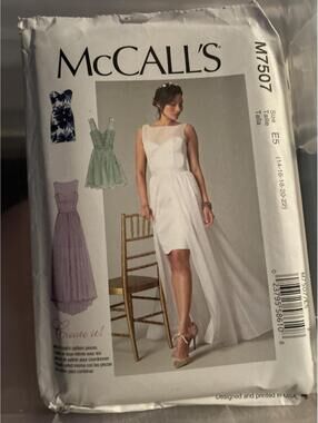 McCall's M7507DressSize 14-22- pb1 -pb2